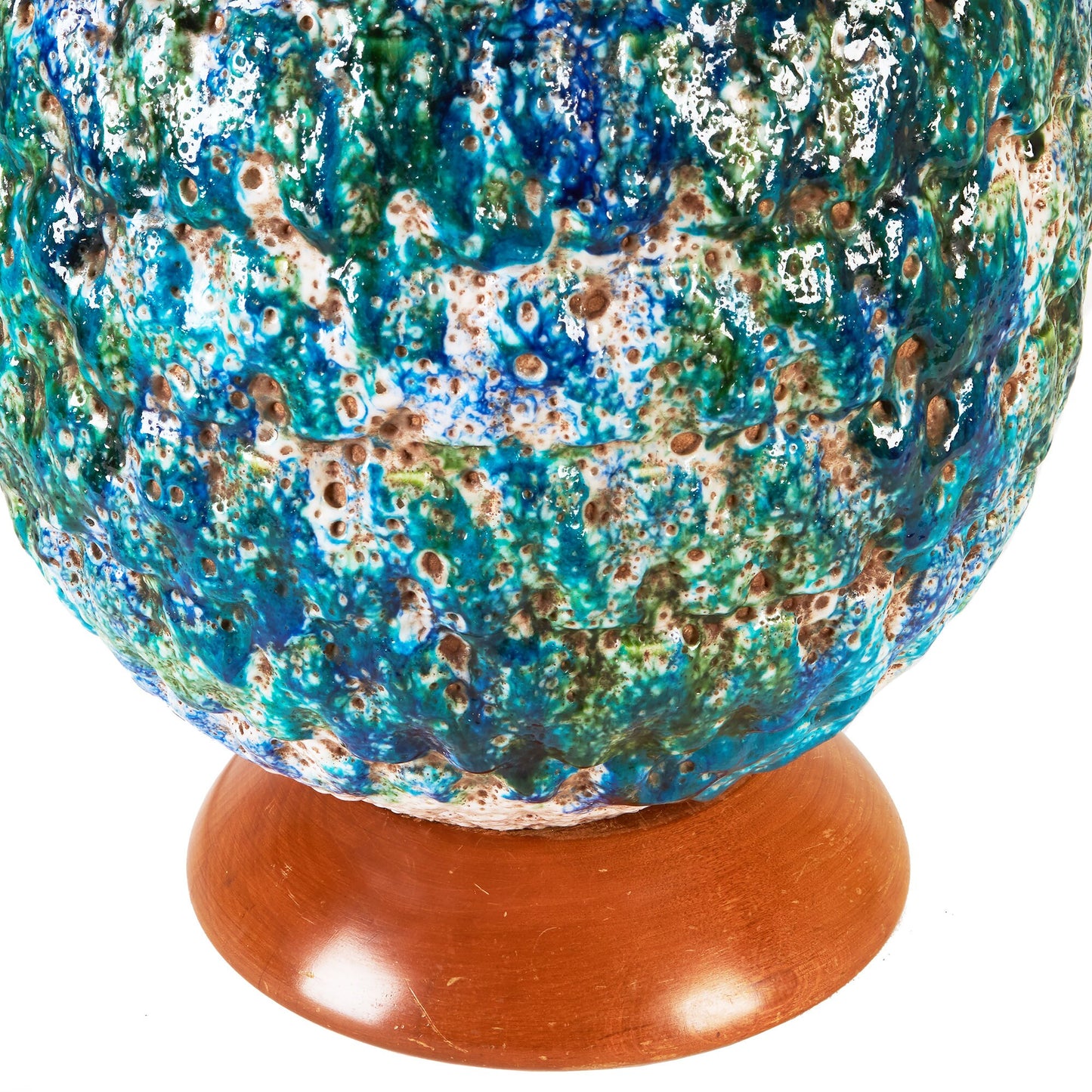 Superior Table Lamps Cool Spectacular Ceramic Lava Aqua Blue Table Lamp from SHOPNAME]