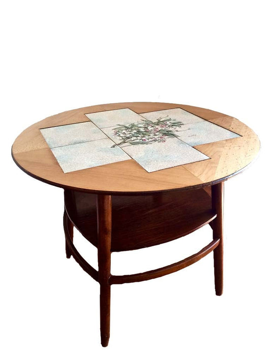 Table by Jason Furniture Denmark | Painted Tiles by Edmund